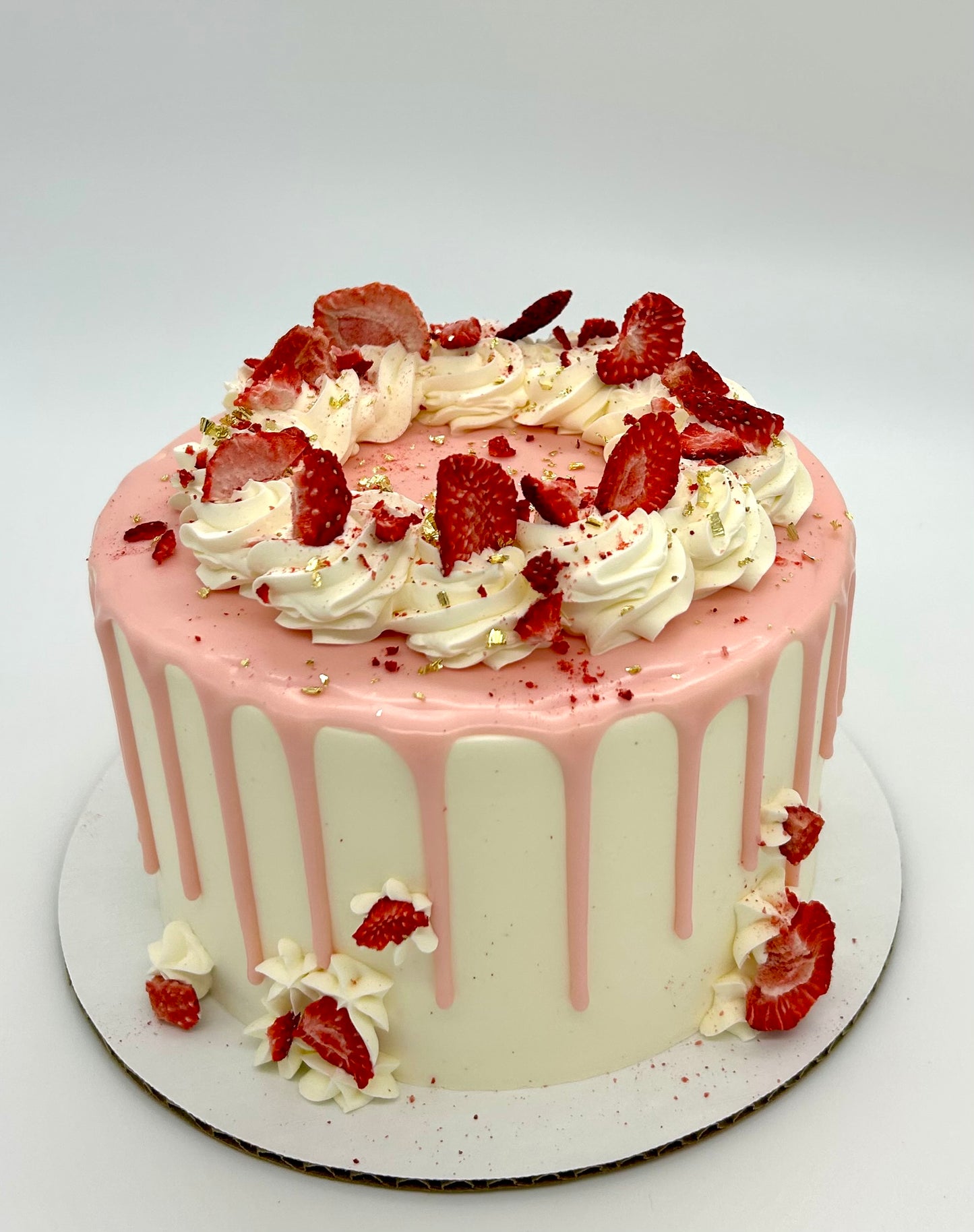 Strawberry Vanilla Cake
