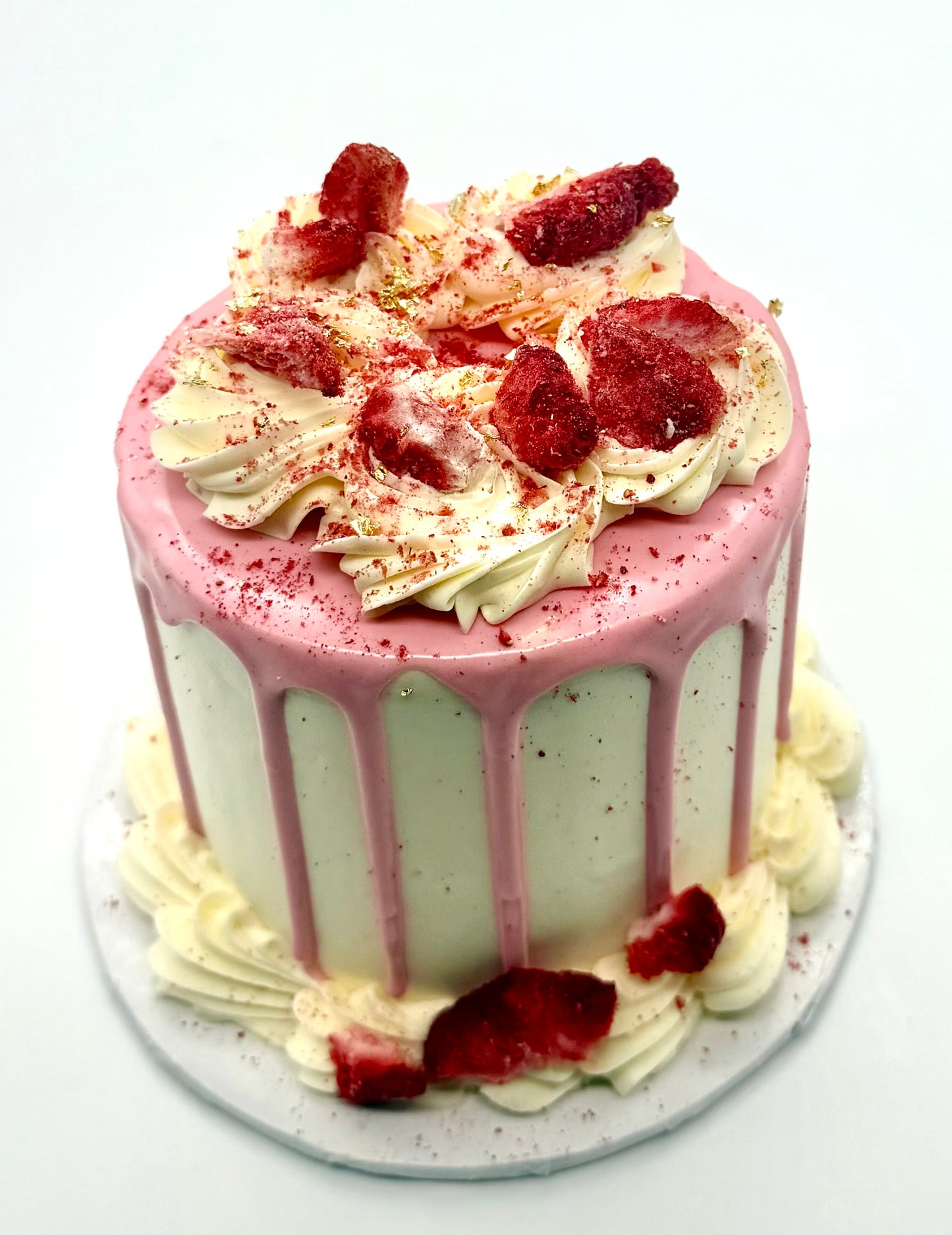 Strawberry Vanilla Cake