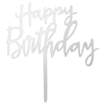 Happy Birthday Cake Topper