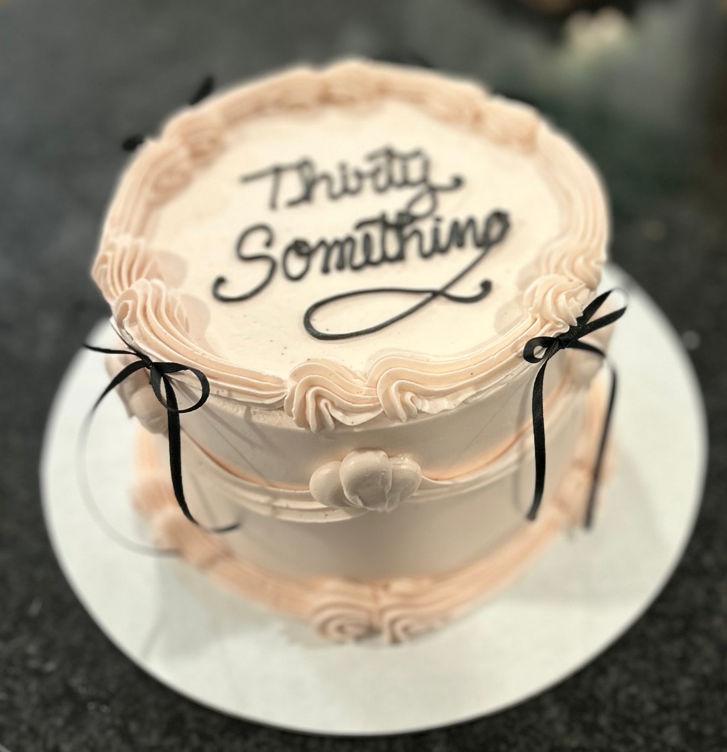 Vintage Round Cake