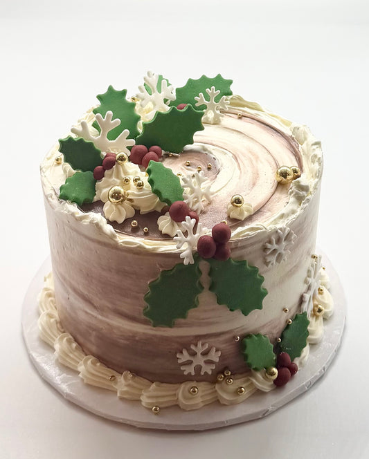 Holiday Yule Stump Cake