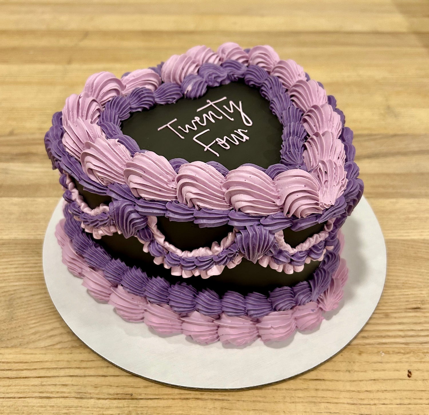 Vintage Heart Cake