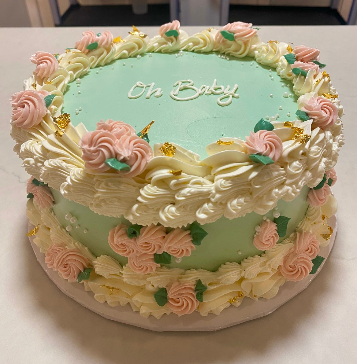 Vintage Round Cake