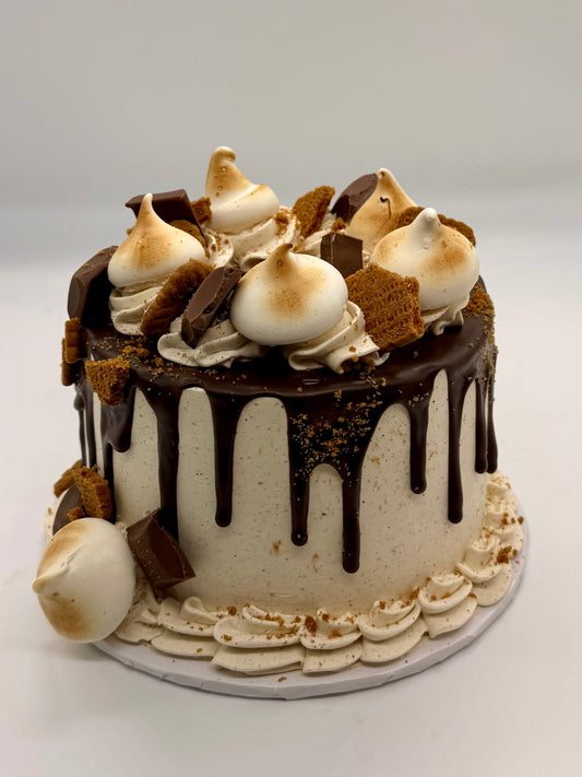 Chocolate S'mores Cake