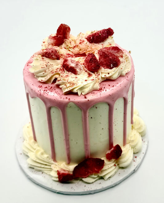Strawberry Vanilla Cake