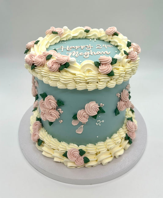Vintage Round Cake