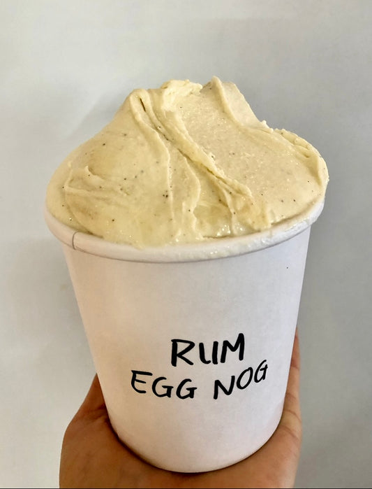 Rum Eggnog Ice Cream